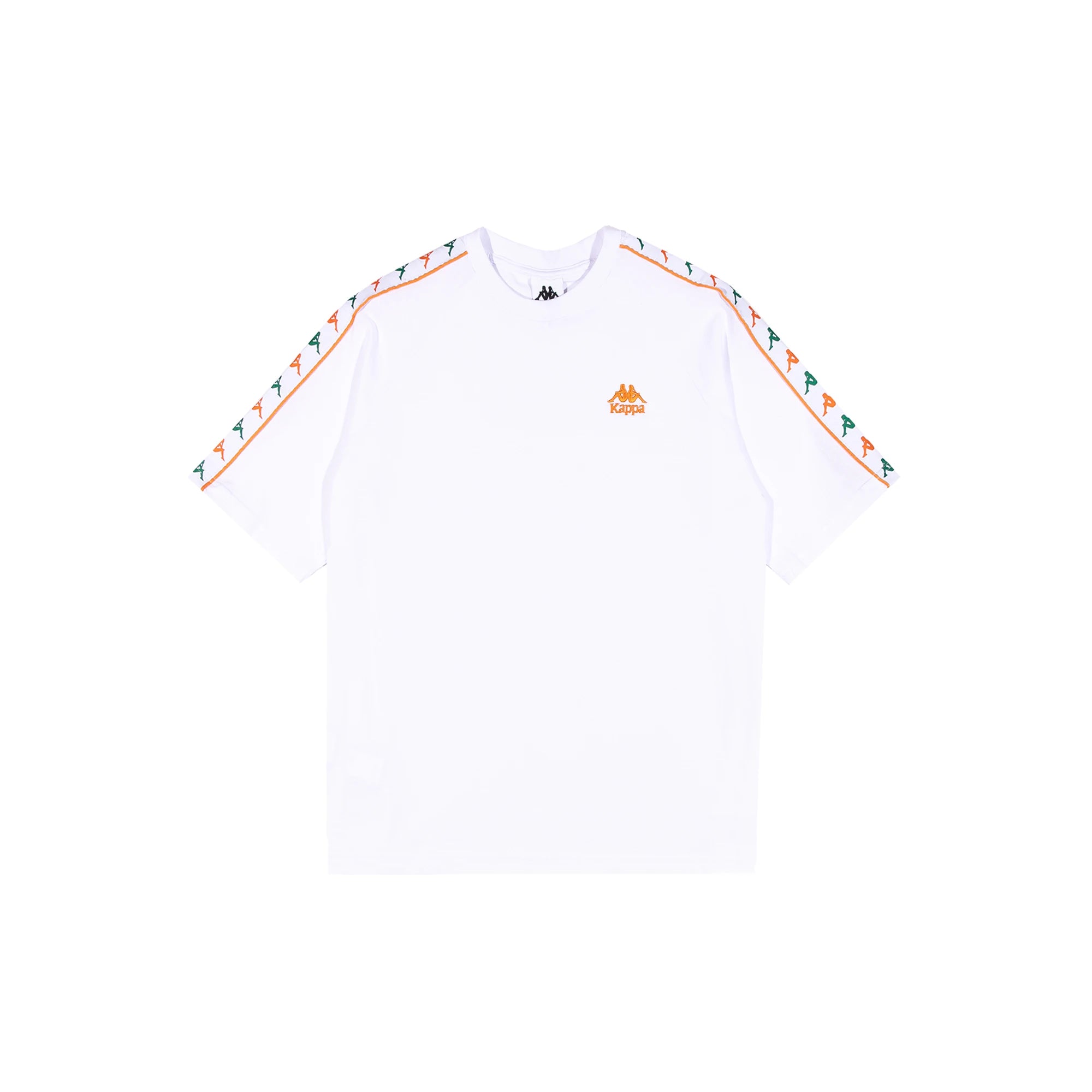 Tシャツ・カットソー No.1247 A pigment stripe half T (3color) White T-Shirt for Men & Women | Kappa USA