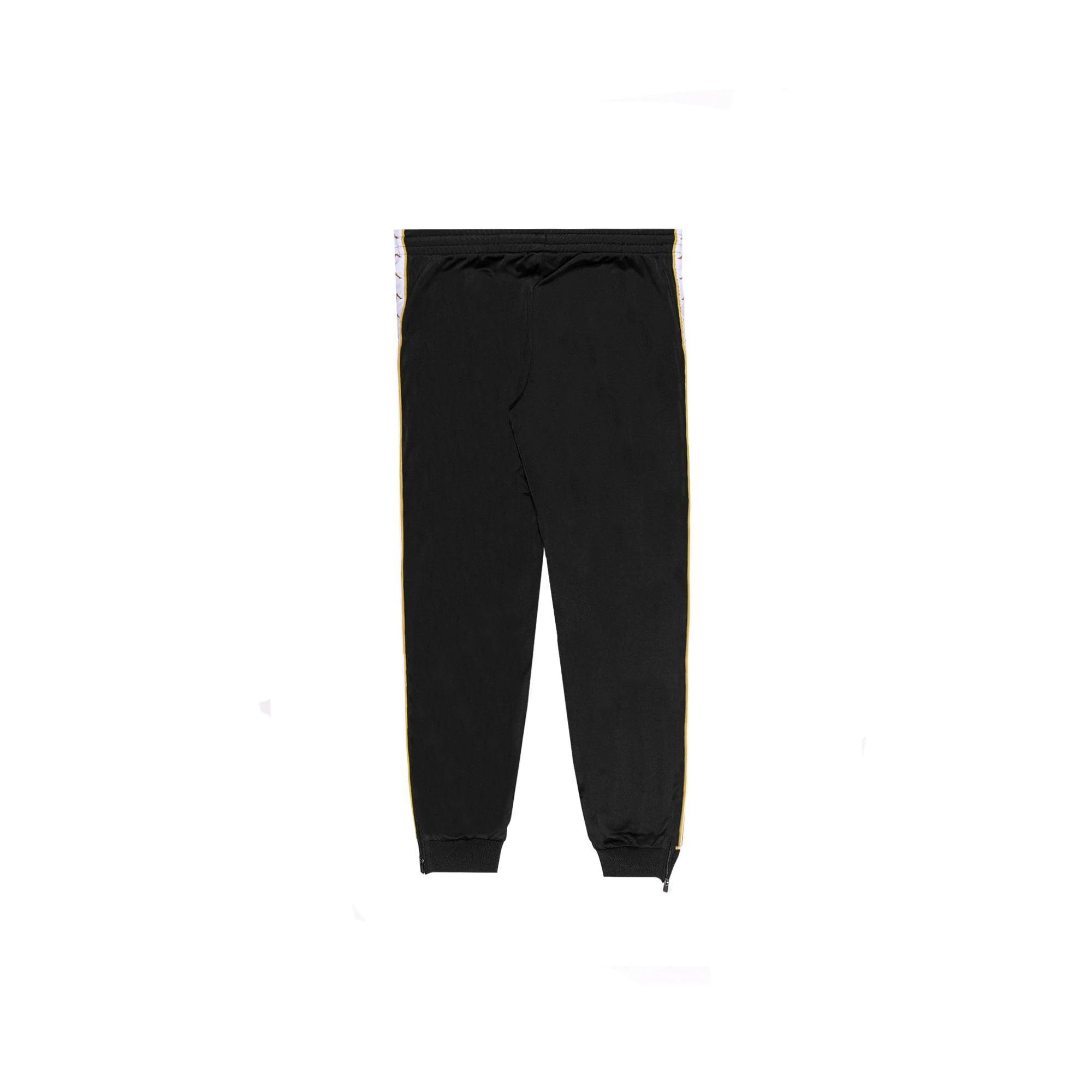 222 Banda Rastoria Slim Pants - Black Yellow Gold Rich White