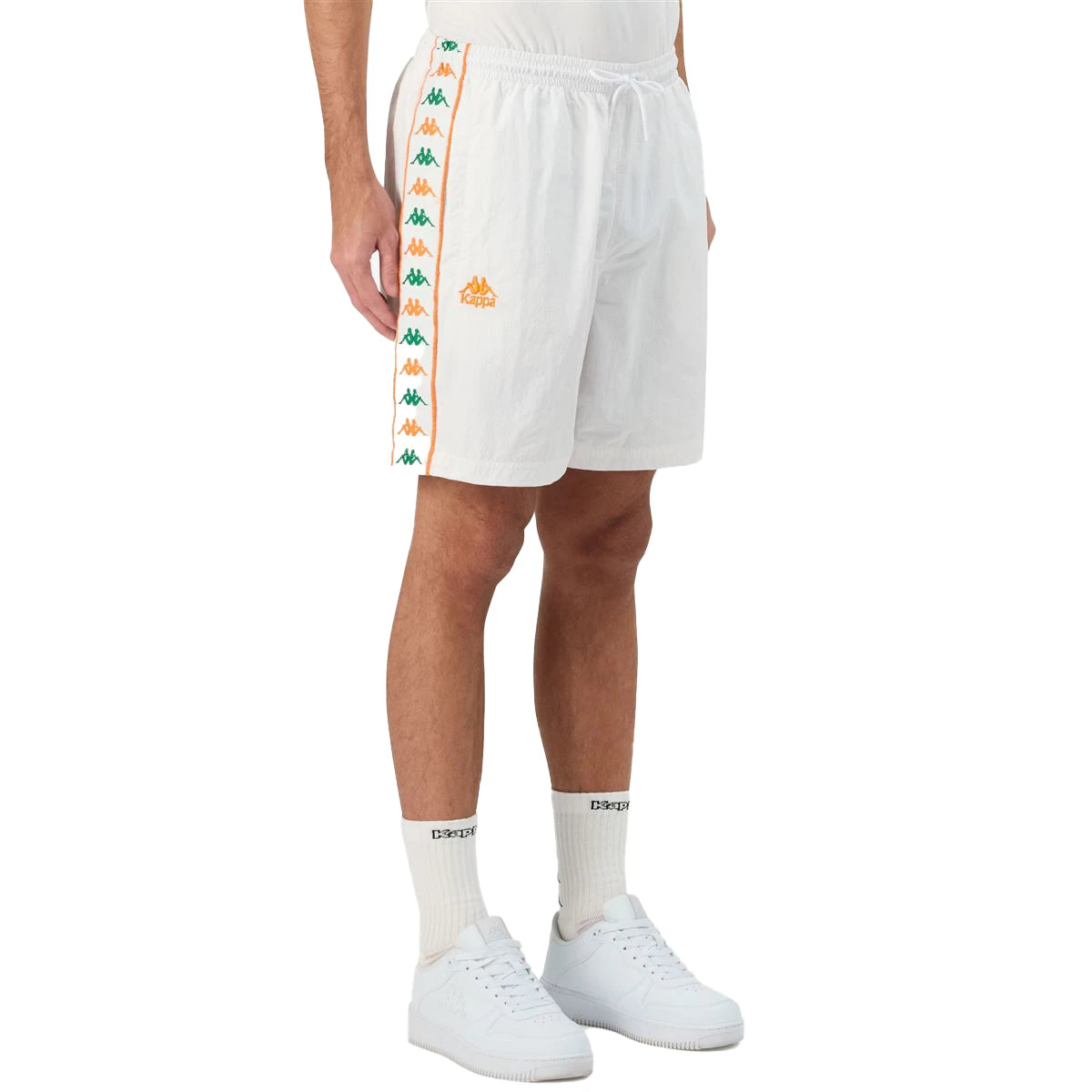 White Shorts for Men Kappa USA - Main Image