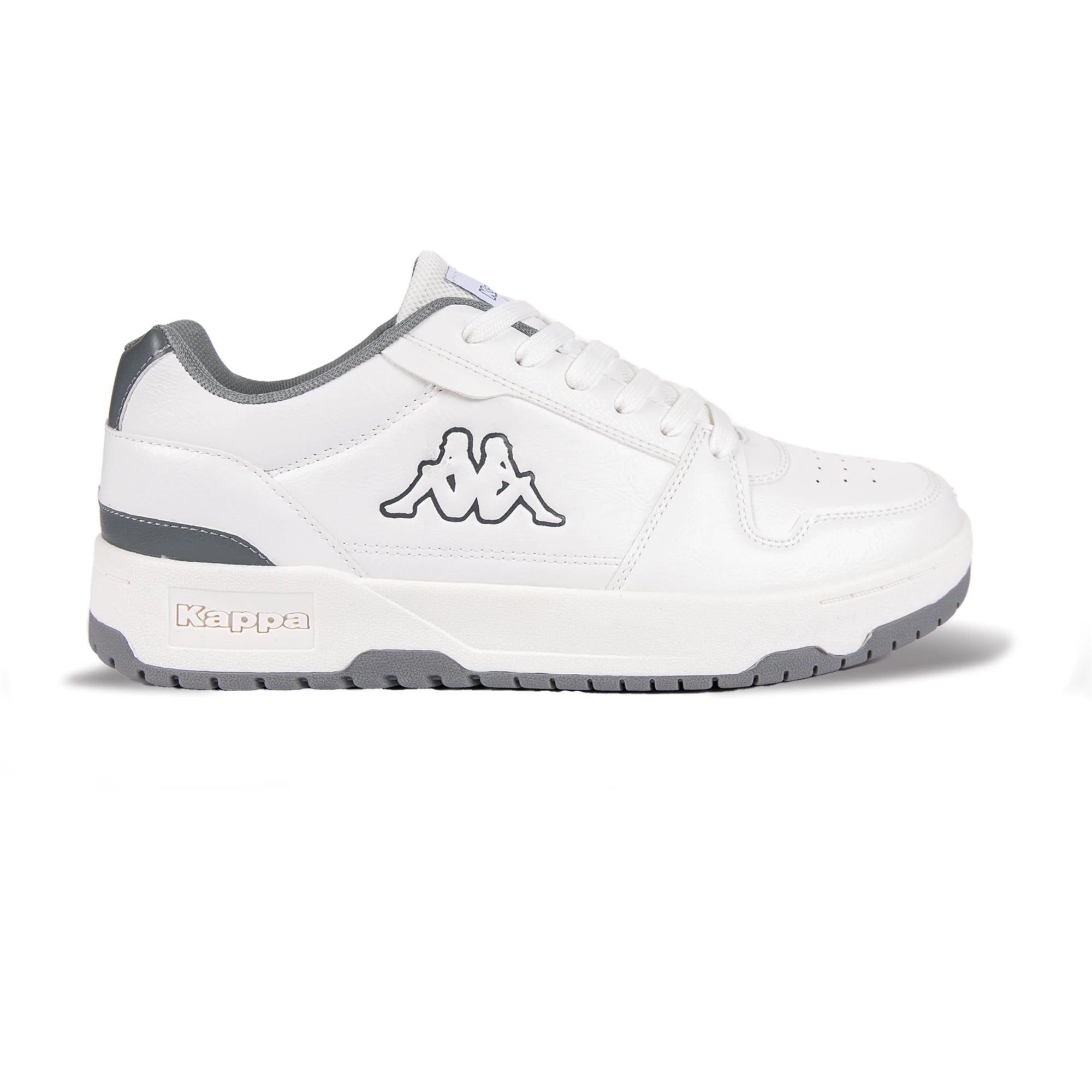 Logo Coda Low Sneakers - White Grey