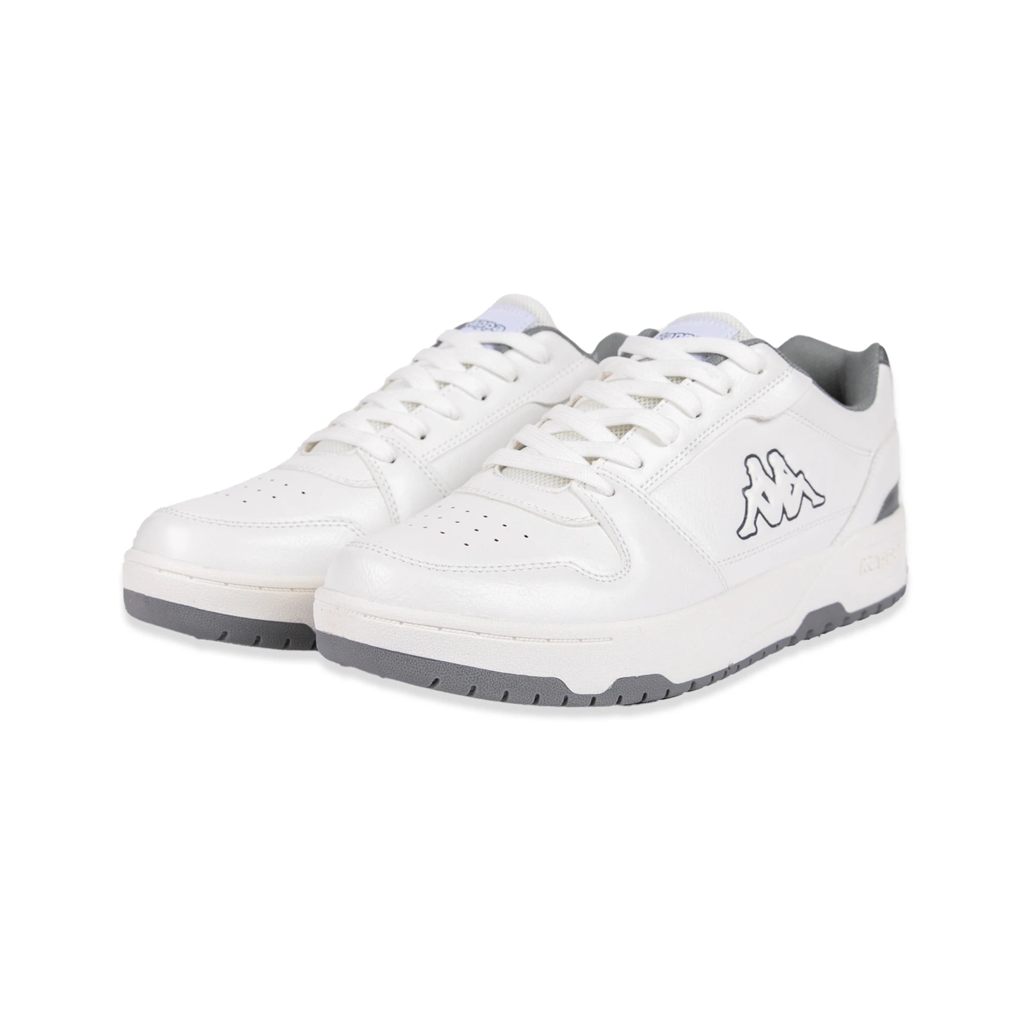 Logo Coda Low Sneakers - White Grey