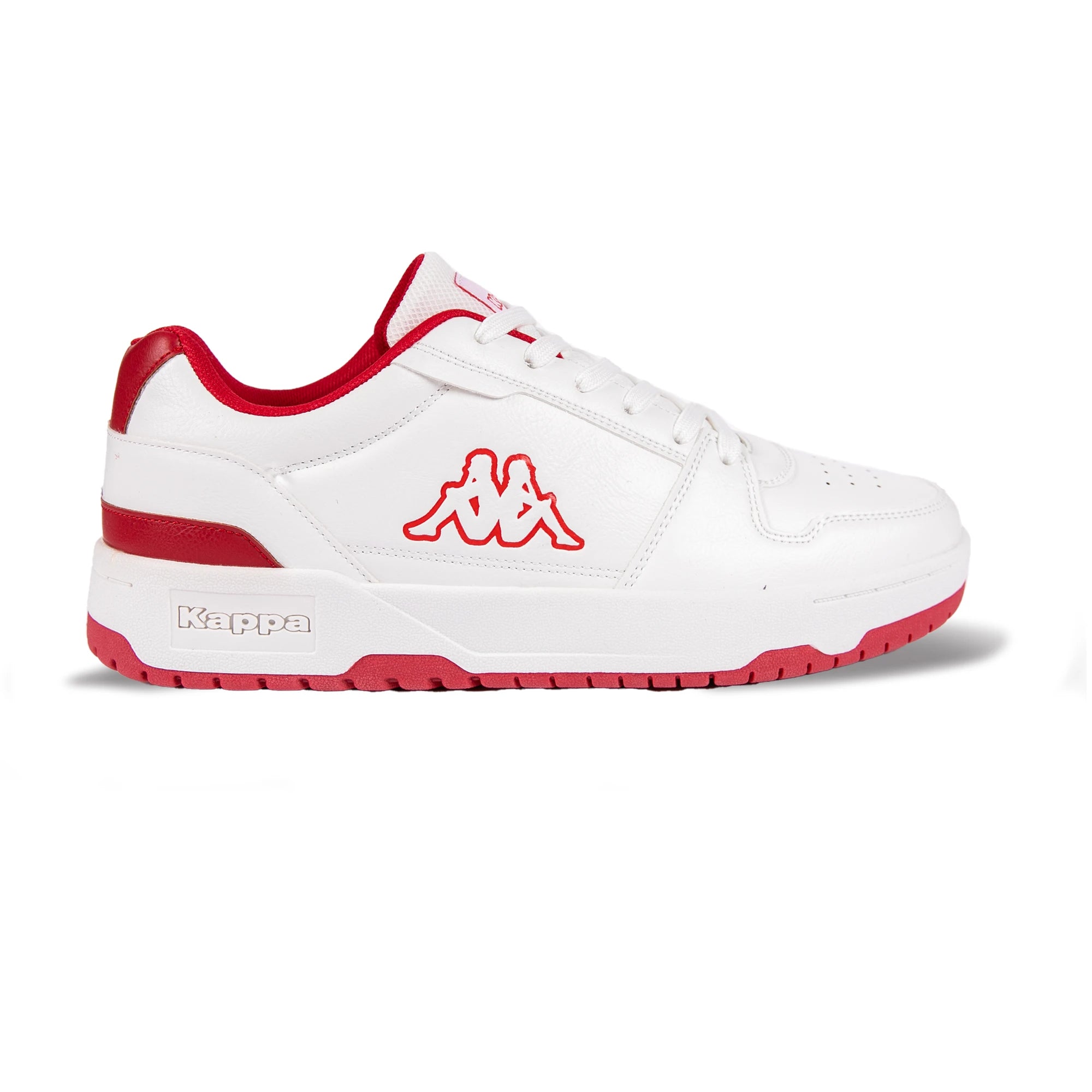 ꕤclara* Logo Coda Low – White Red Sneaker | Kappa USA