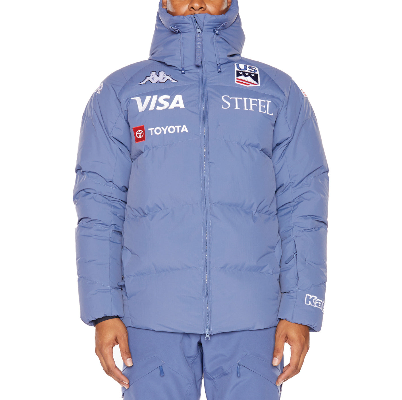 6Cento 622P US Snowboard Pants - Blue Fiord – Kappa USA