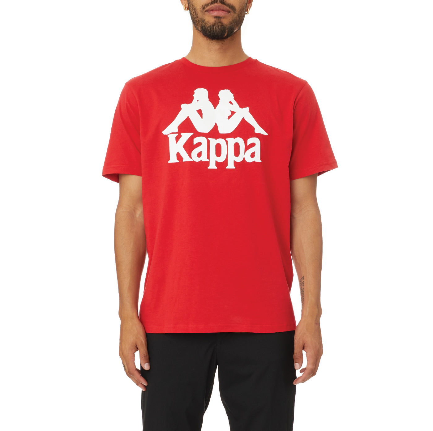 bold hemmeligt forvirring Red & White Logo T Shirt - Estessi - Men – Kappa USA