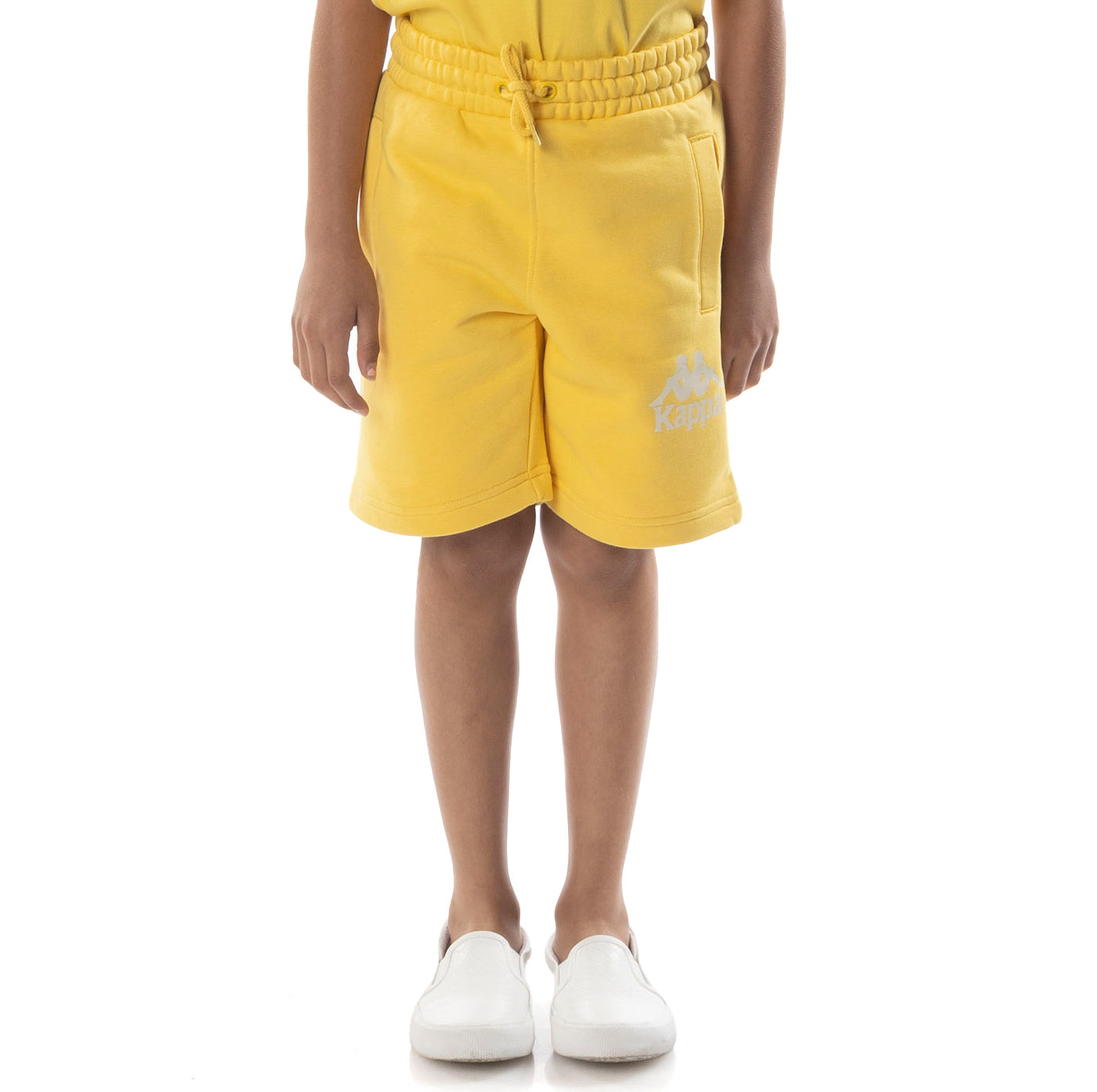Kids Authentic Uppsala Shorts - Yellow Sand – Kappa USA