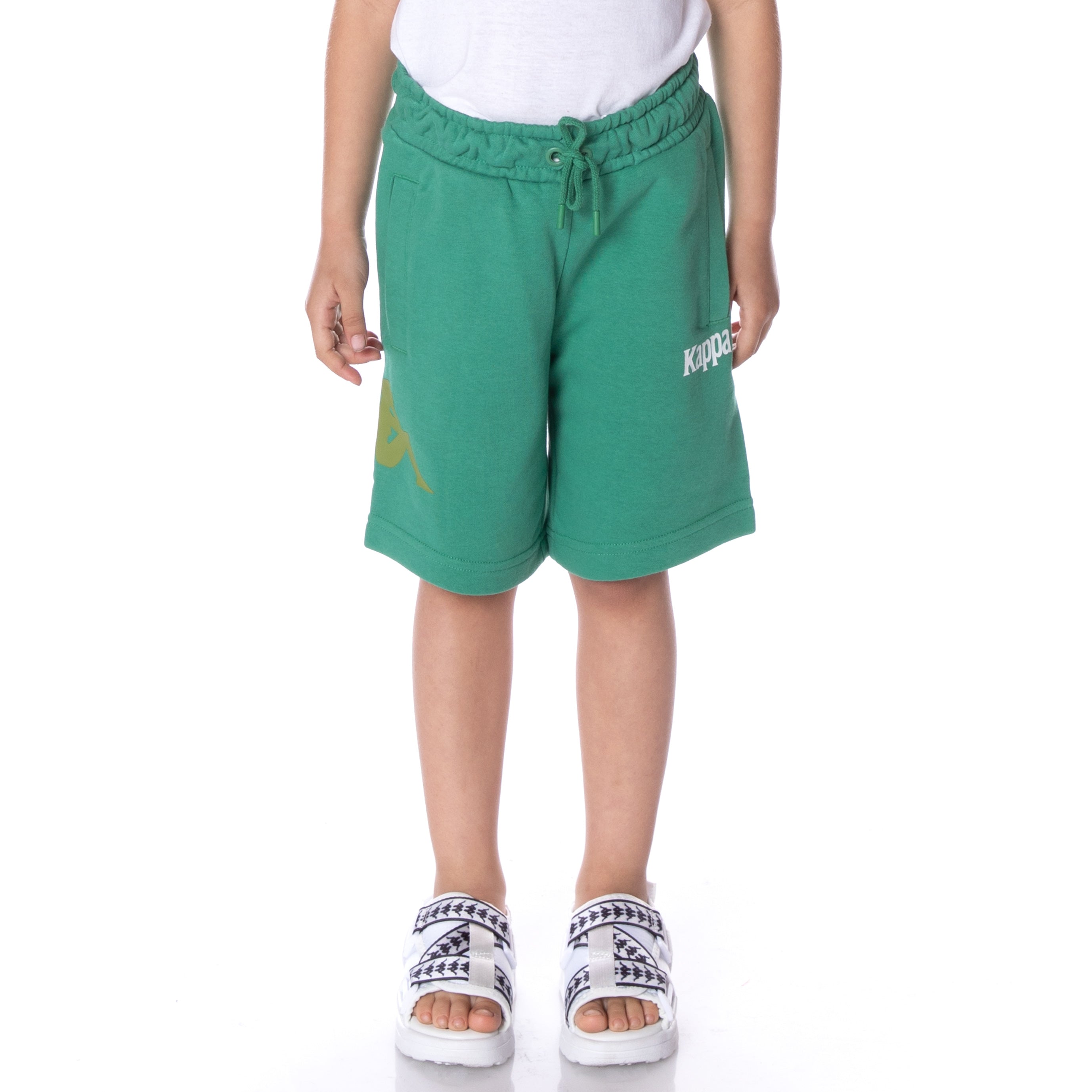voldsom afdeling Gravere Kids Authentic Sangone Shorts - Green – Kappa USA