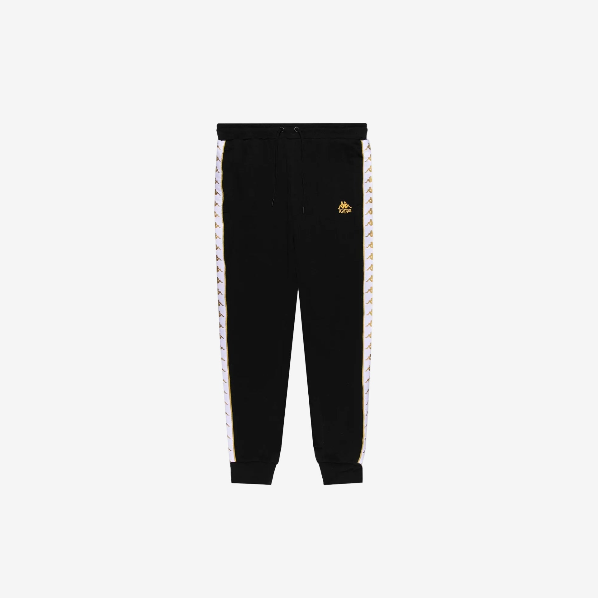 French Terry Black Joggers for Men | Kappa USA