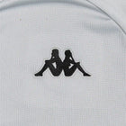 222 Banda Anniston Slim Jacket - Grey Lt White Black. Detail view of Kappa Omini logo.