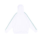 222 Banda Madison Hoodie - White Green Tee