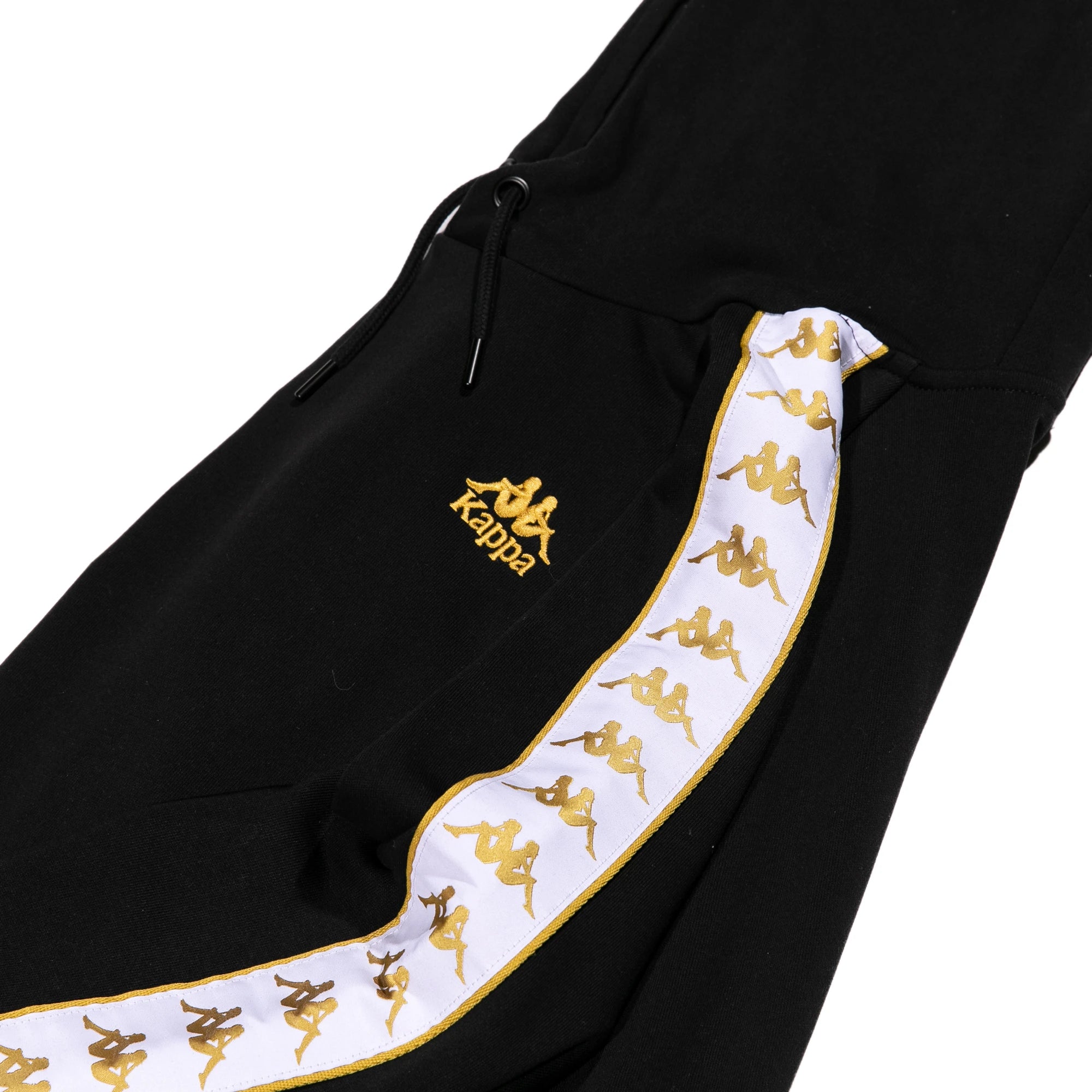 222 Banda Madison Hoodie - Black Yellow Gold Rich White