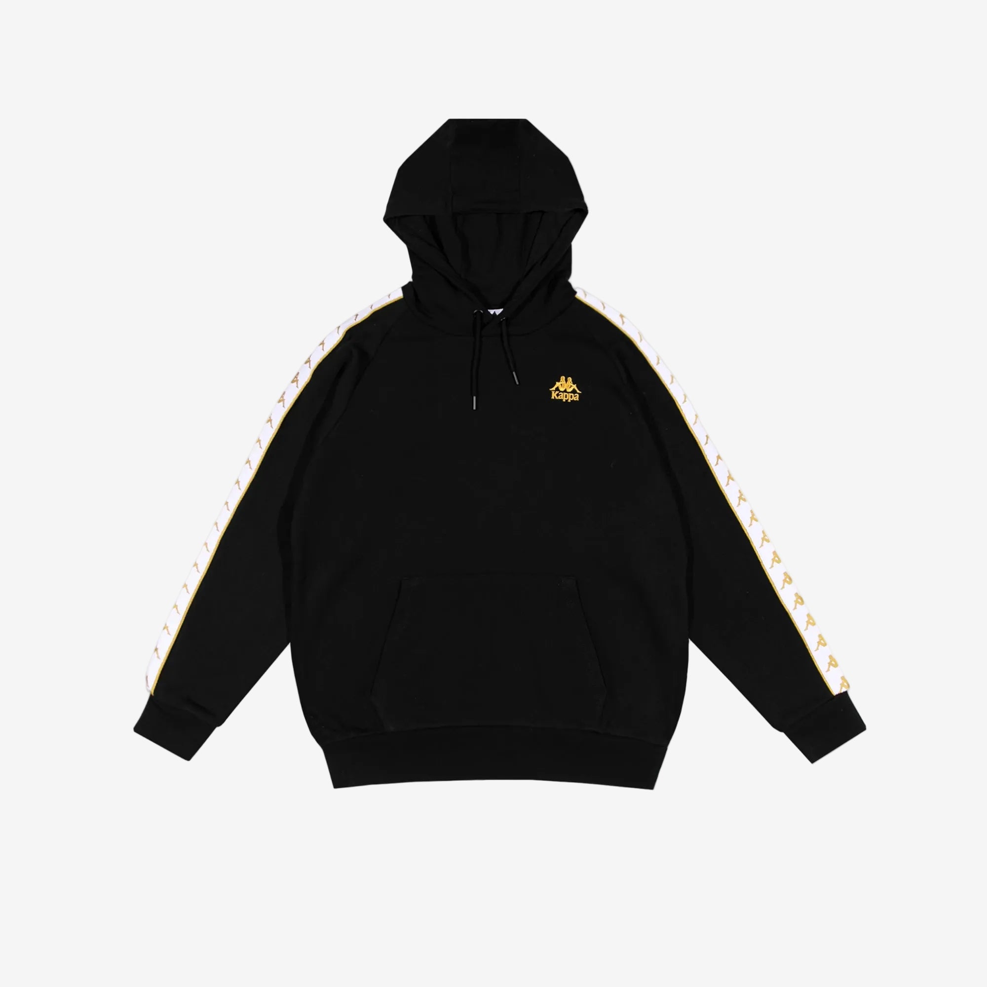 222 Banda Madison Hoodie - Black Yellow Gold Rich White