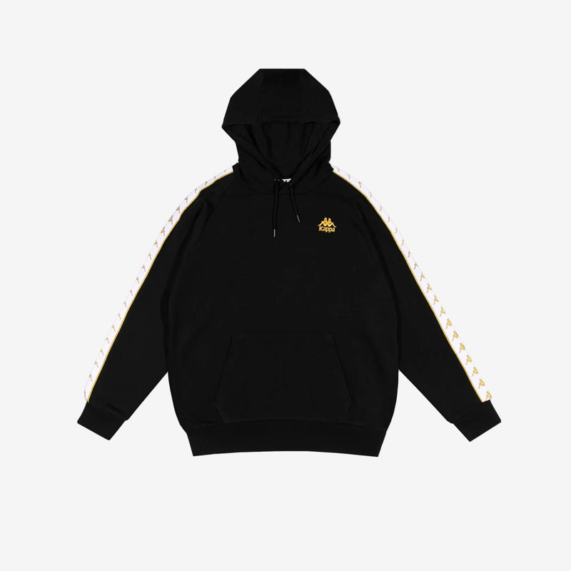 222 Banda Madison Hoodie - Black Yellow Gold Rich White