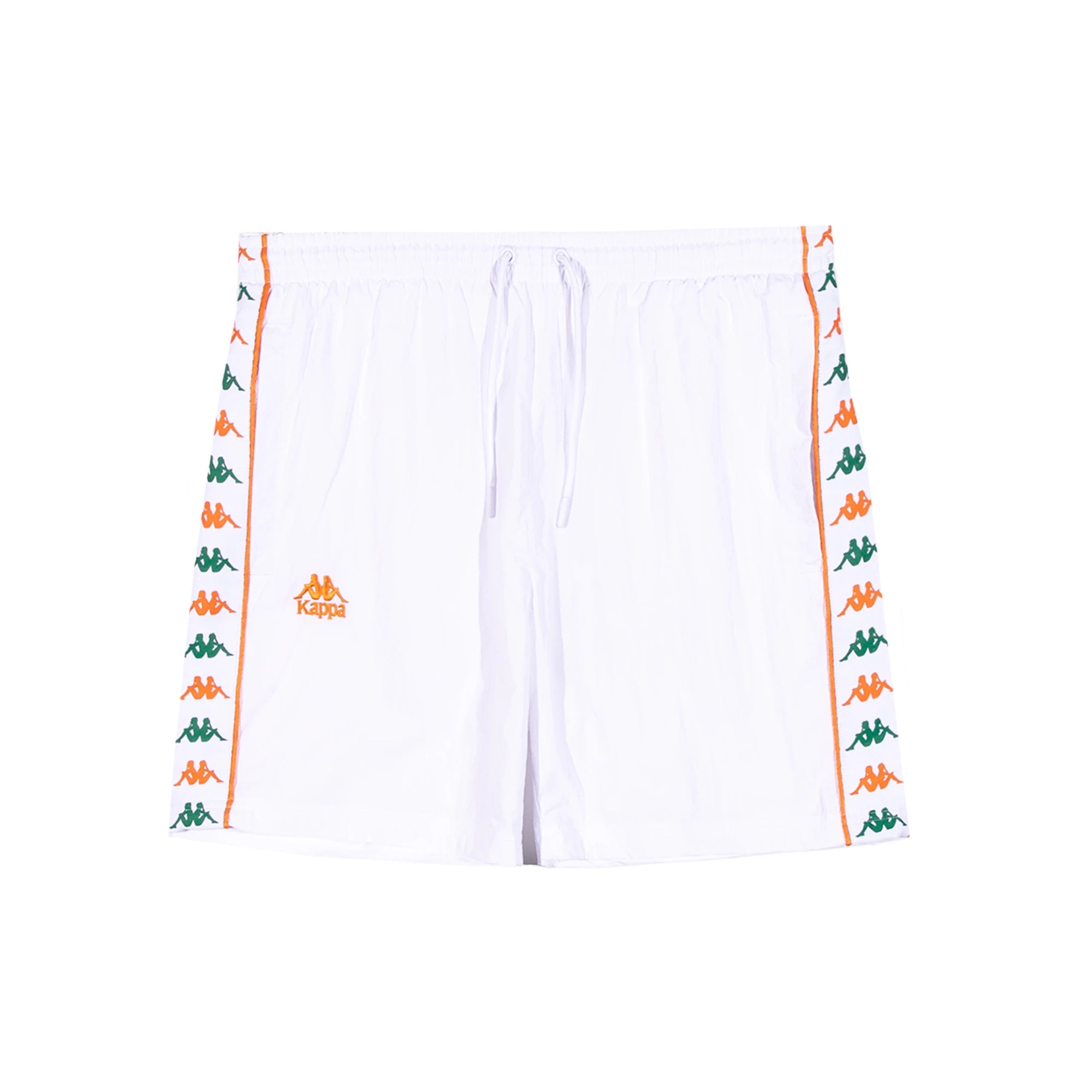 222 Banda Nardo Shorts - White Green Tee Orange