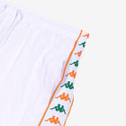 222 Banda Nardo Shorts - White Green Tee Orange