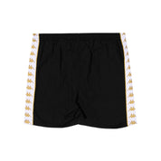 222 Banda Nardo Shorts - Black Yellow Gold Rich White