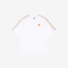 222 Banda Ninon T-Shirt - White Green Tee Orange
