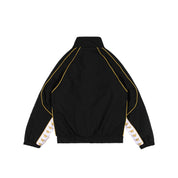 222 Banda Nucio Sweatshirt - Black Yellow Gold Rich White