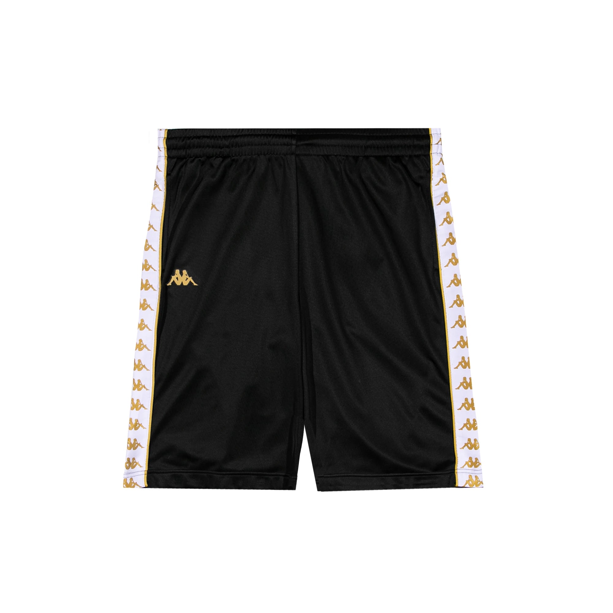 222 Banda Treadwellz Shorts - Black Yellow Gold Rich White