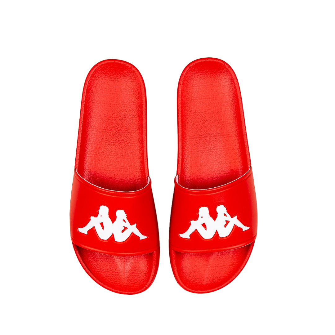 Kappa Authentic Adam 2 Slides - Red White