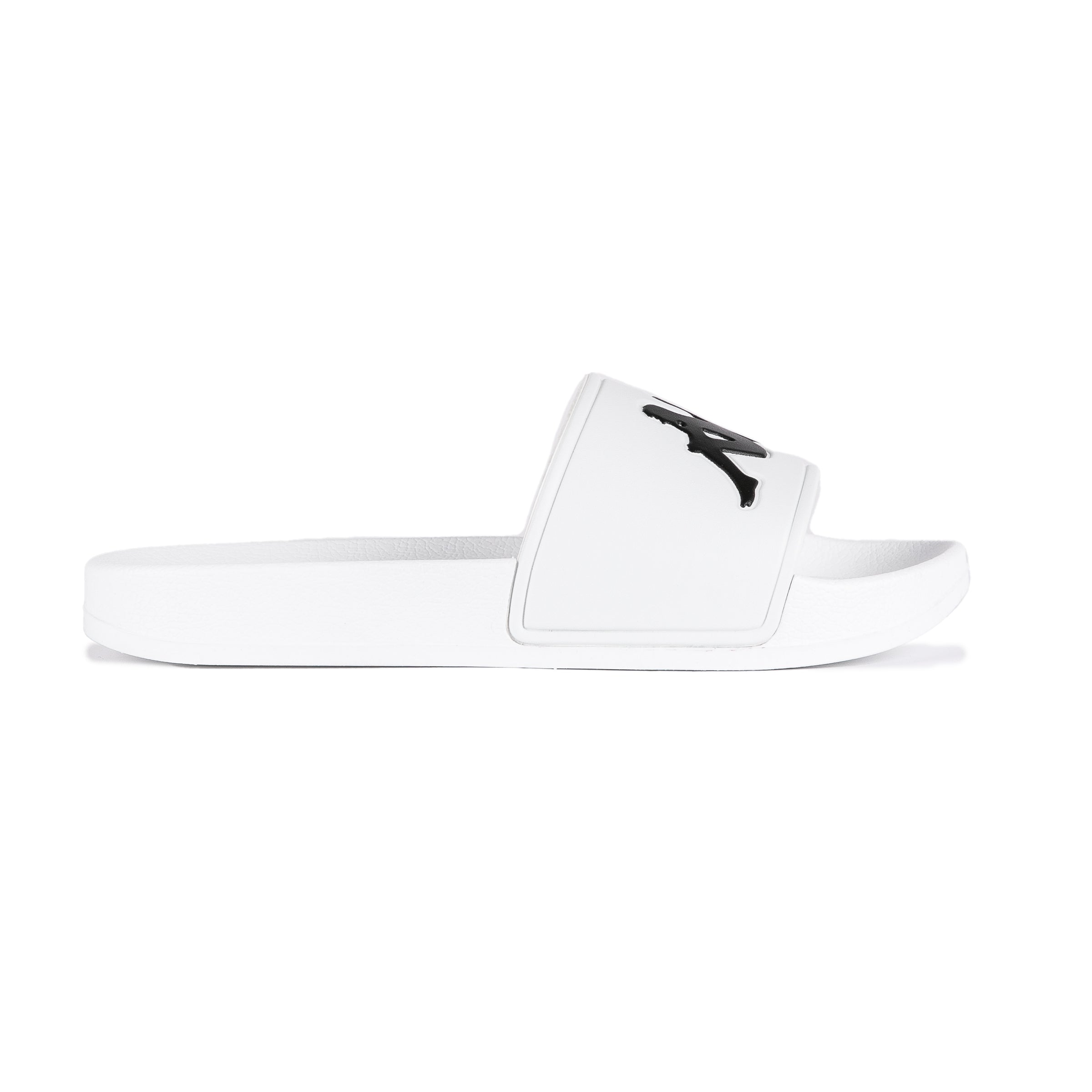 Kappa Authentic Adam 2 Slides - White Black