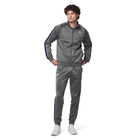 222 Banda Rastoria Slim Pants - Grey Charcoal Violet Anil White Natu