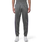 222 Banda Rastoria Slim Pants - Grey Charcoal Violet Anil White Natu