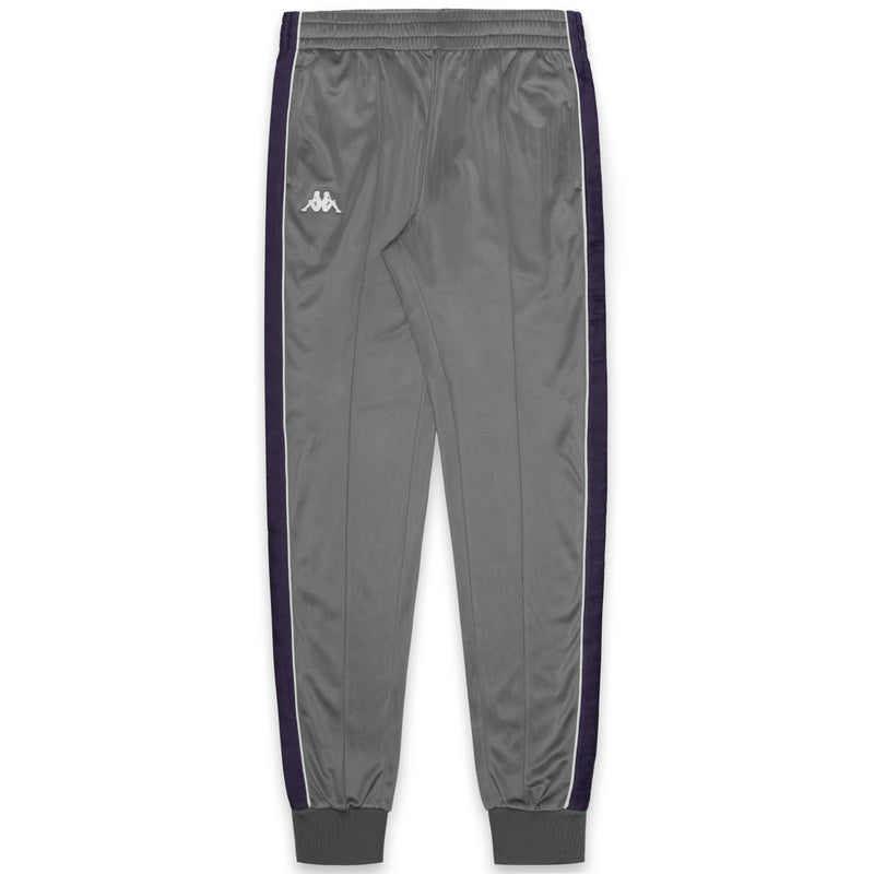 222 Banda Rastoria Slim Pants - Grey Charcoal Violet Anil White Natu