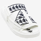 222 Banda Mitel 1 Sandals - White Black