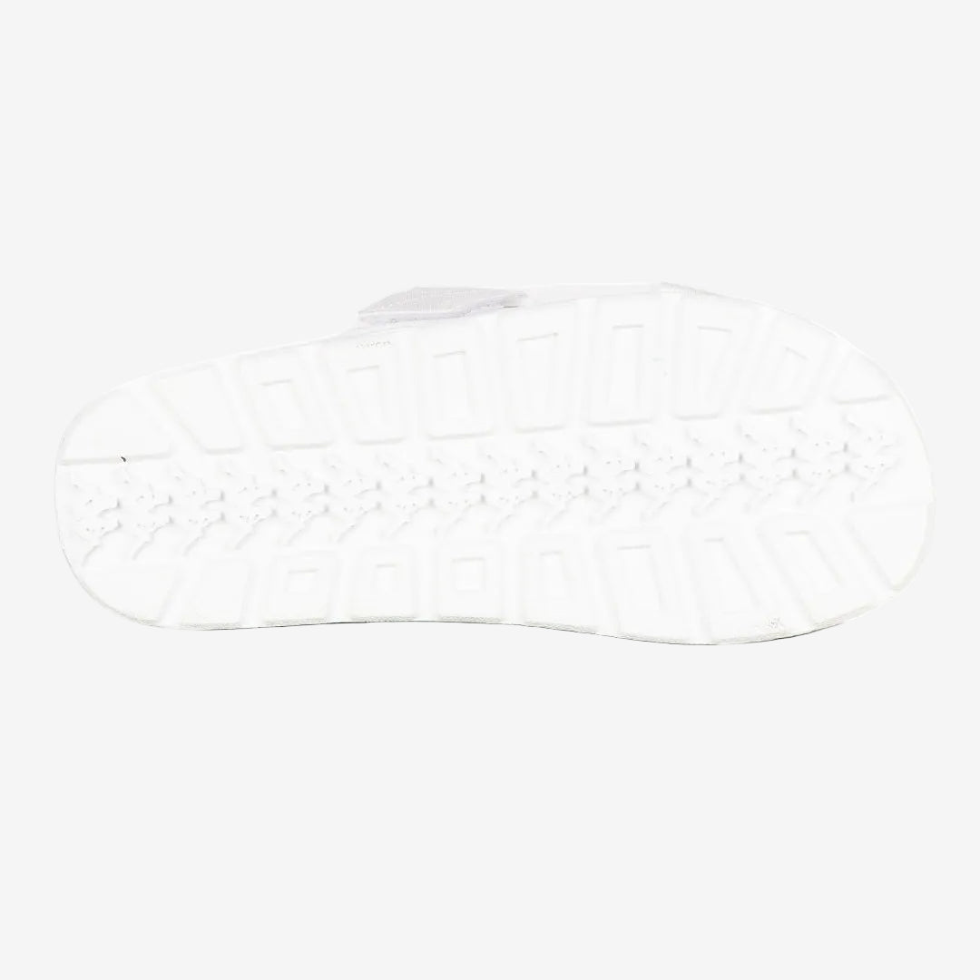 222 Banda Mitel 1 Sandals - White Black