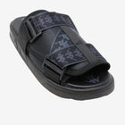 222 Banda Mitel 1 Sandals - Black Grey Dk