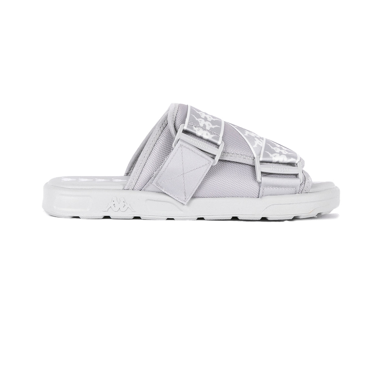 Kappa 222 Banda Mitel 1 Sandals - Grey White