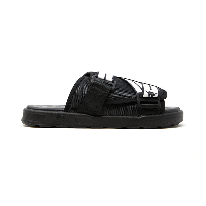 Black & White Japanese Streetwear Sandals - Mitel 1 - Men & Women ...