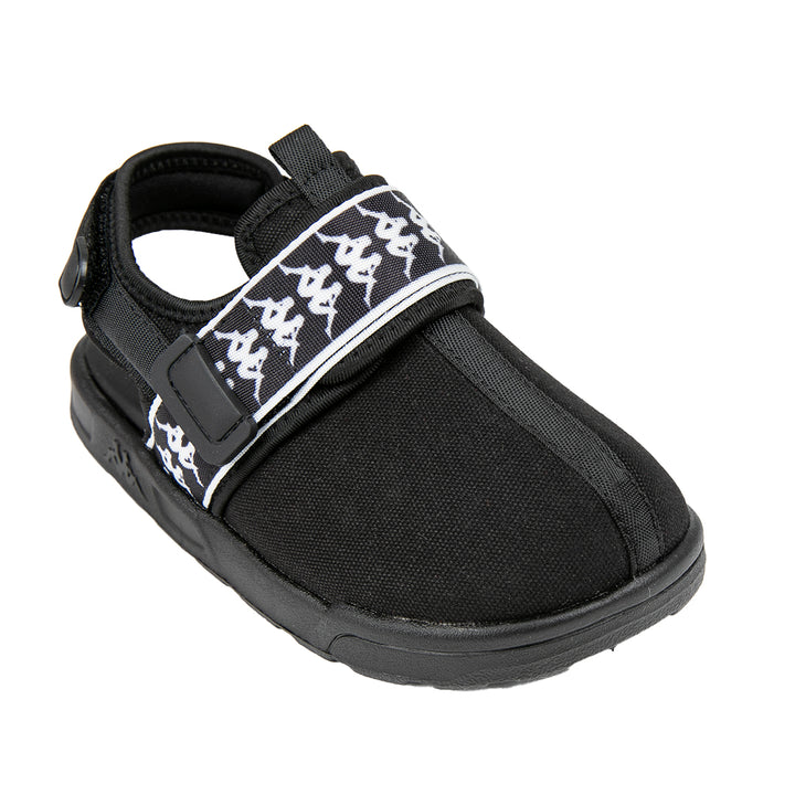 222 Banda Marlam Kids Sandals - Black White