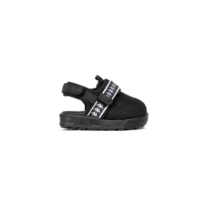 222 Banda Marlam Toddlers Sandals - Black White