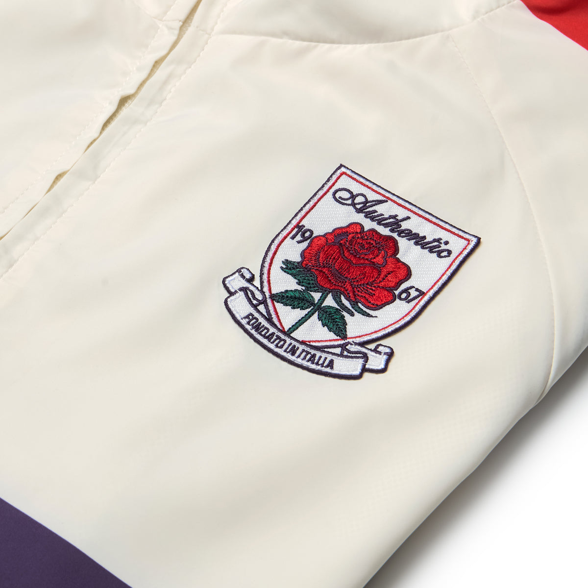 Authentic Osader Jacket - White Natural Violet Anil