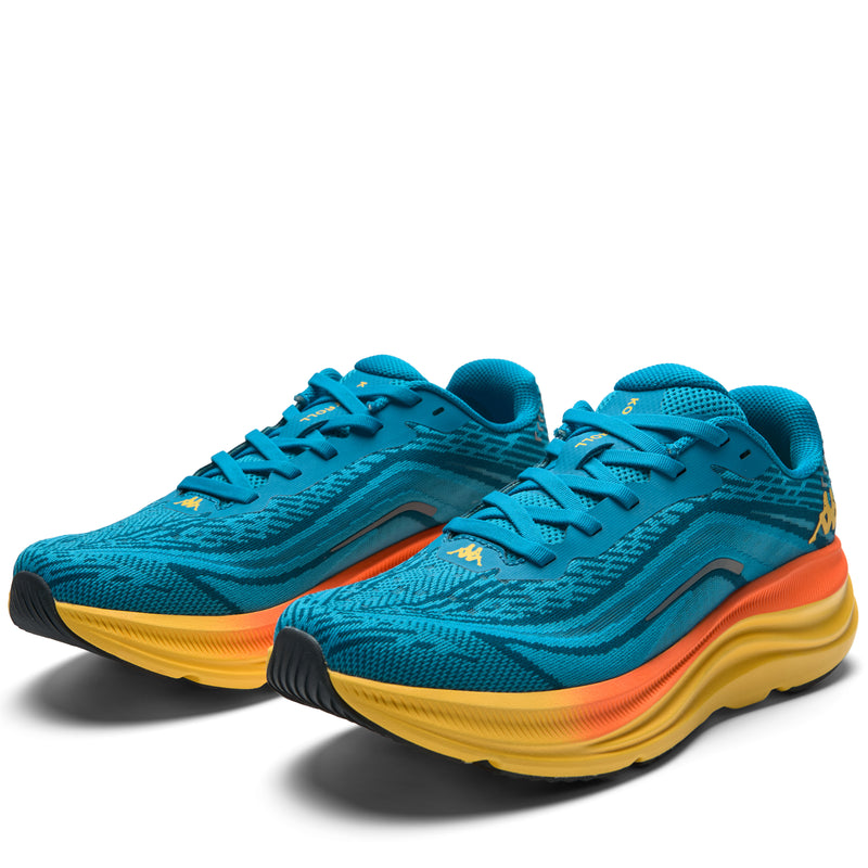 Kontroll 2 Sneakers - Turquoise Yellow Chrome
