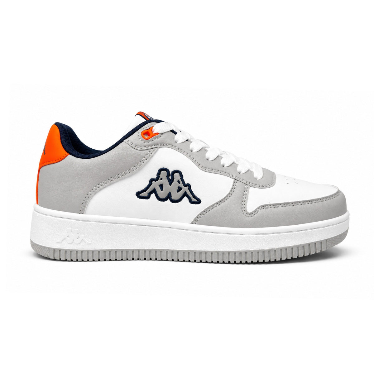 Logo Maserta 1.0 Sneakers - White Grey Lt Orange