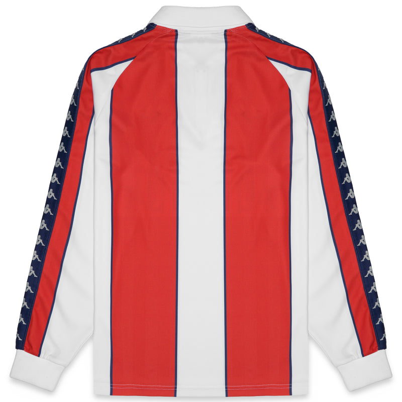 222 Banda Onser Jersey - White Natural Red Md Coral