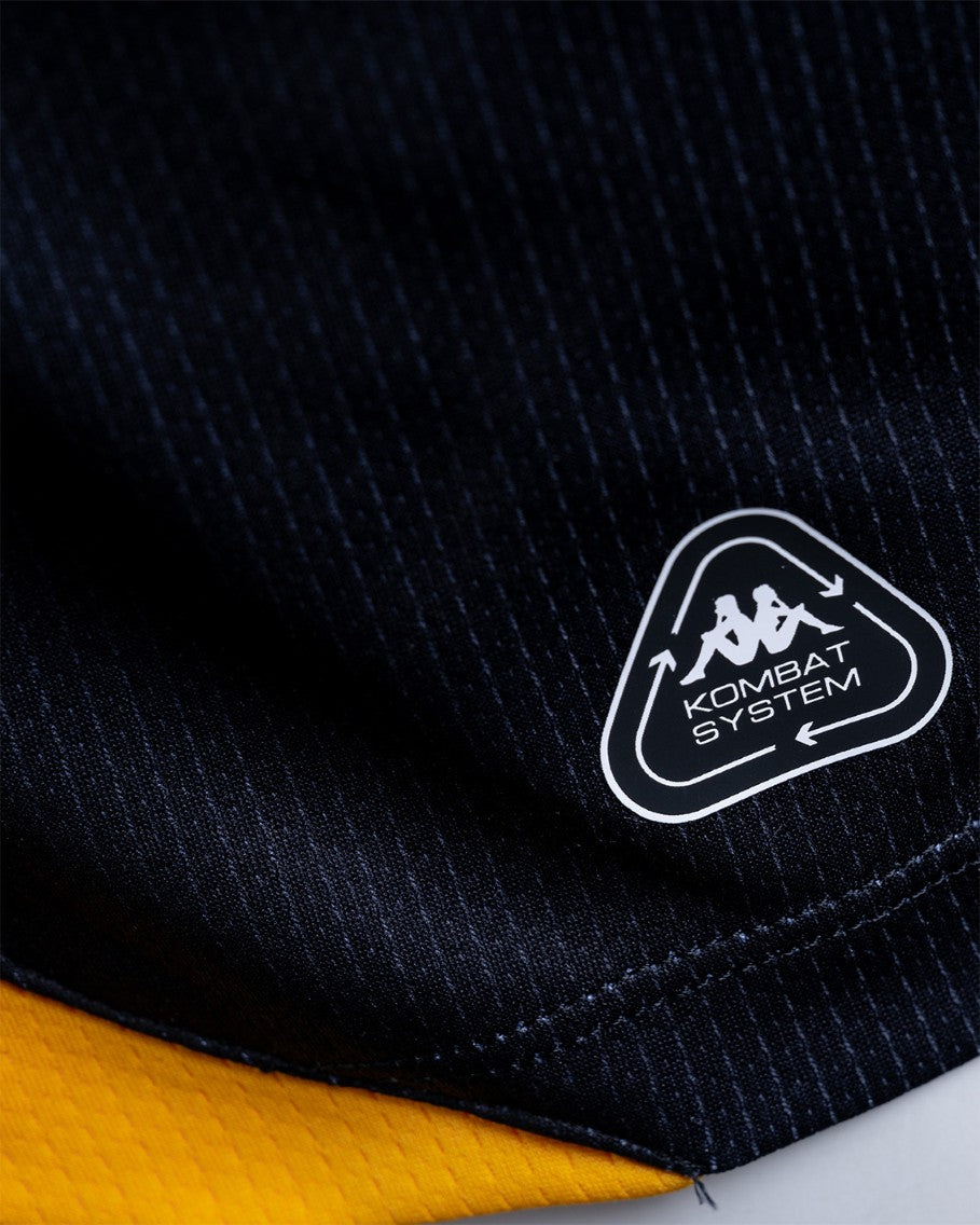 Kombat 2027 Away AM Jersey - Black Yellow Saffron