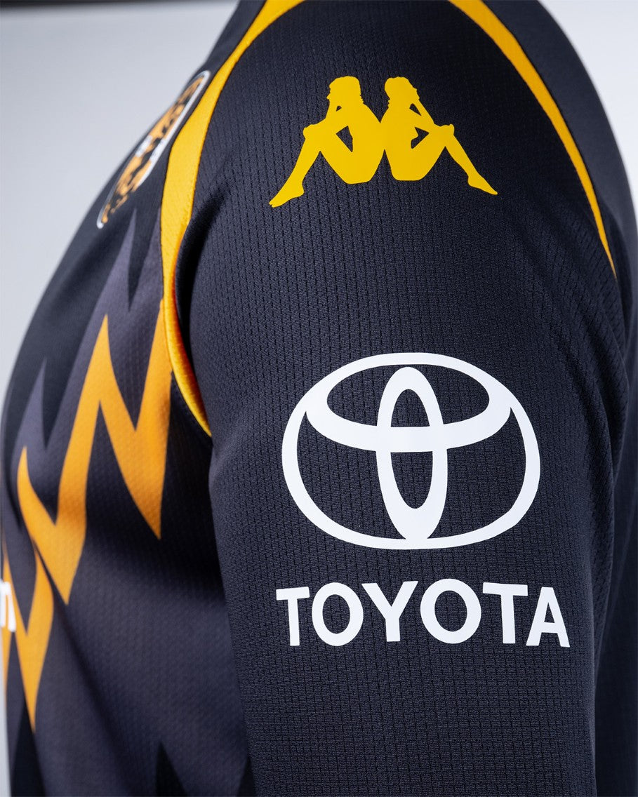Kombat 2027 Away AM Jersey - Black Yellow Saffron