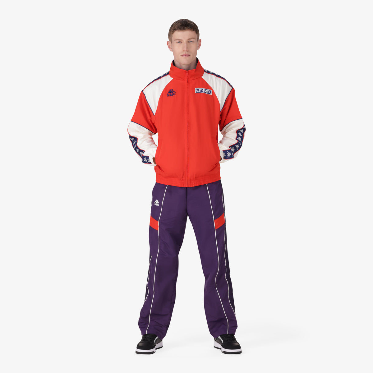 222 Banda Onstar Jacket - Red Md Coral White Natural