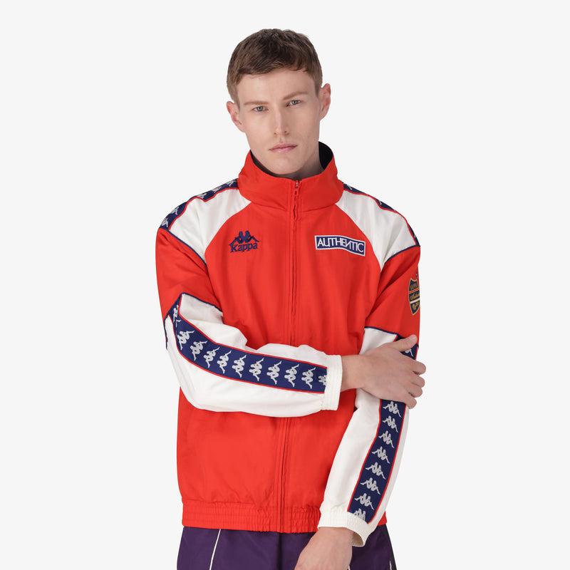 222 Banda Onstar Jacket - Red Md Coral White Natural