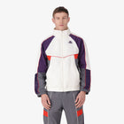 222 Banda Ozzy Jacket - White Natural Violet Anil Grey Charcoal