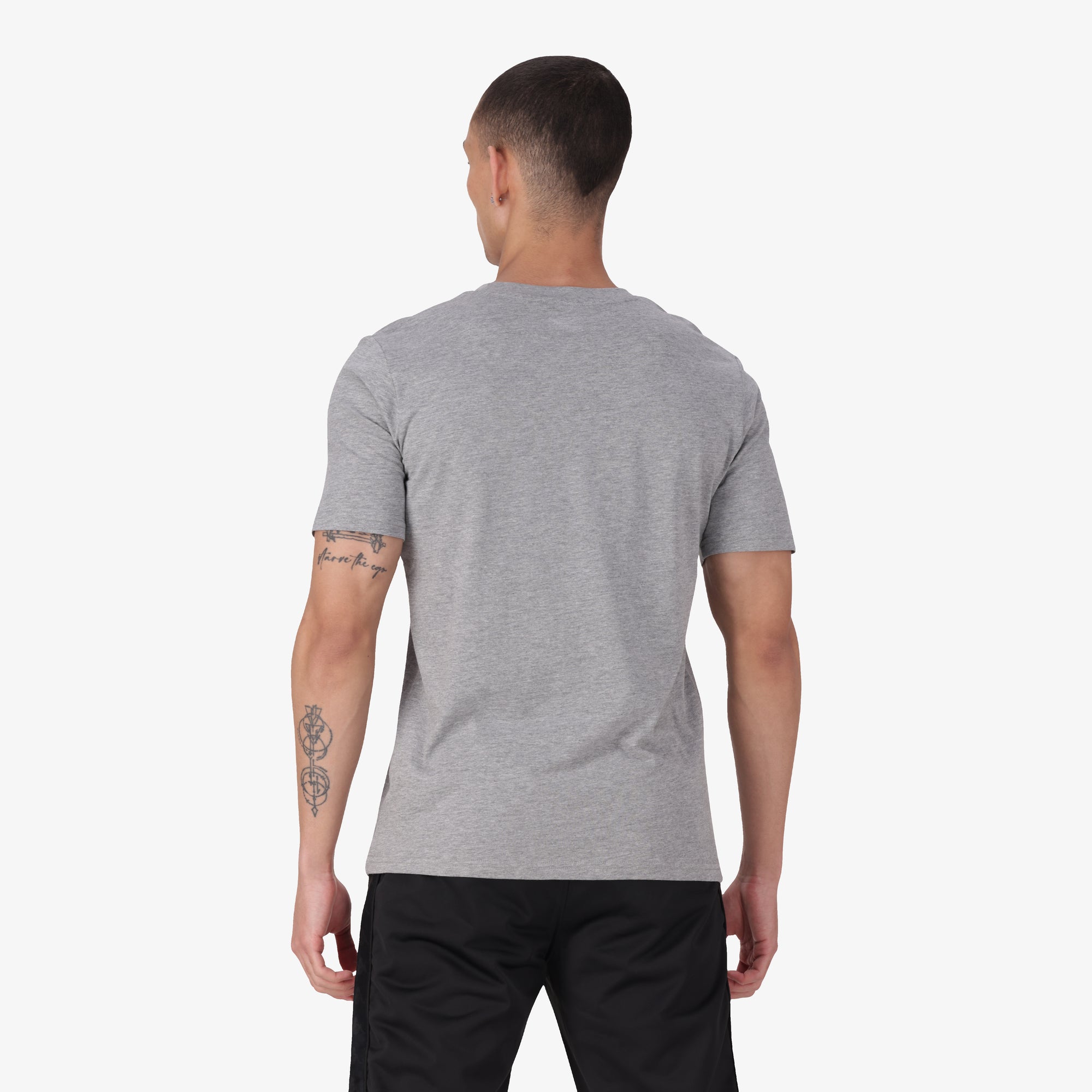 Logo Feddu T-Shirt - Grey Md Mel