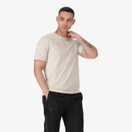 Logo Feddu T-Shirt - Beige Fog - SML