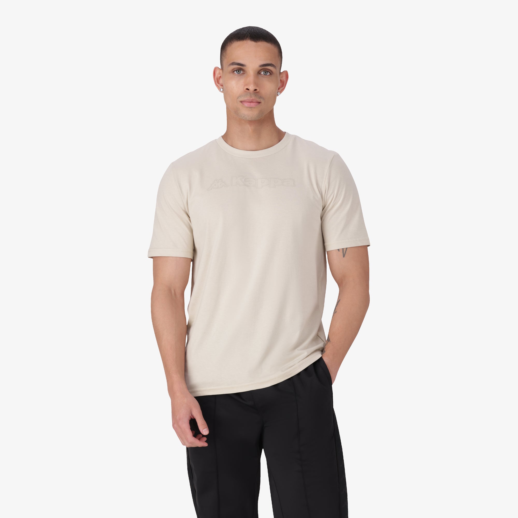 Logo Feddu T-Shirt - Beige Fog
