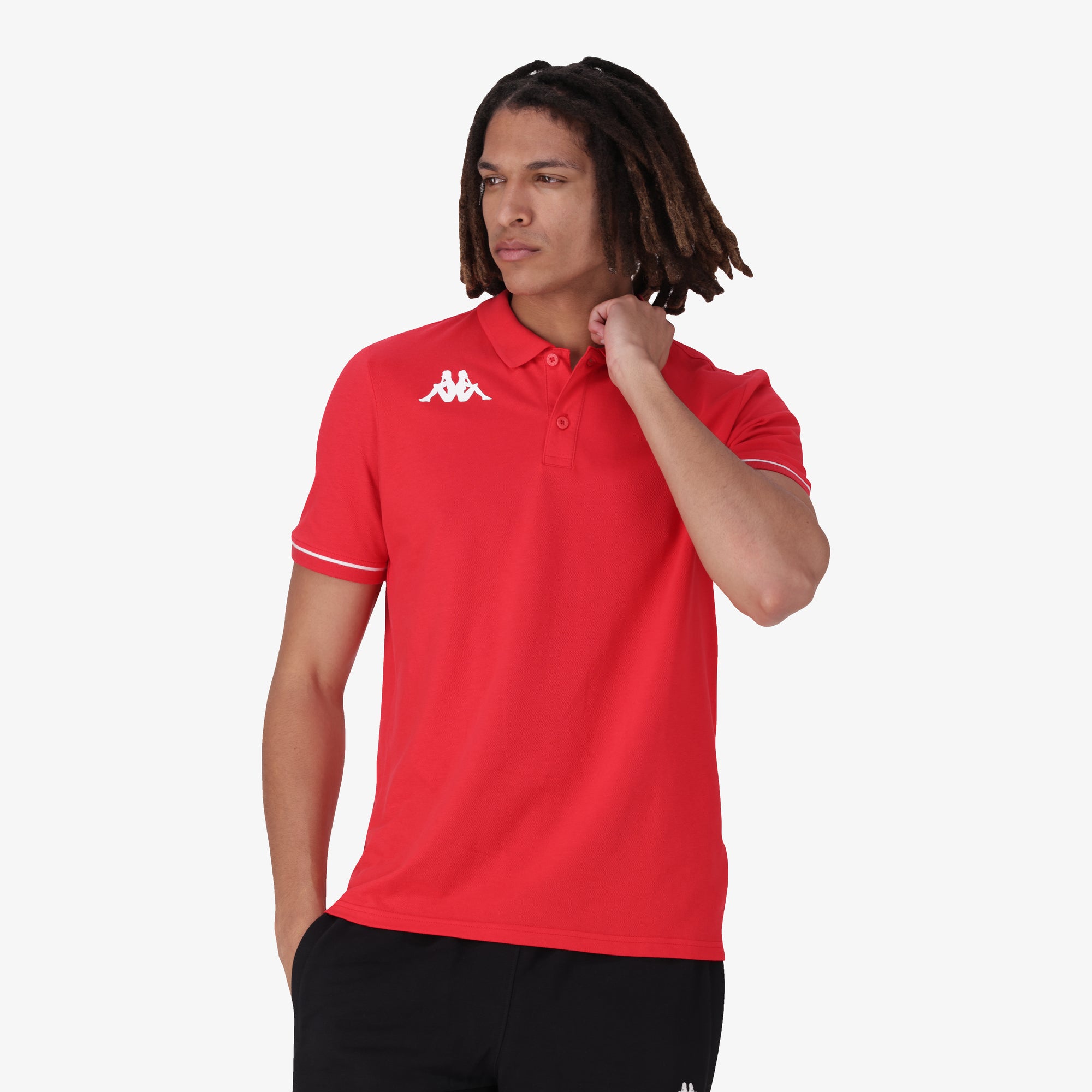 Barli Polo - Red/White
