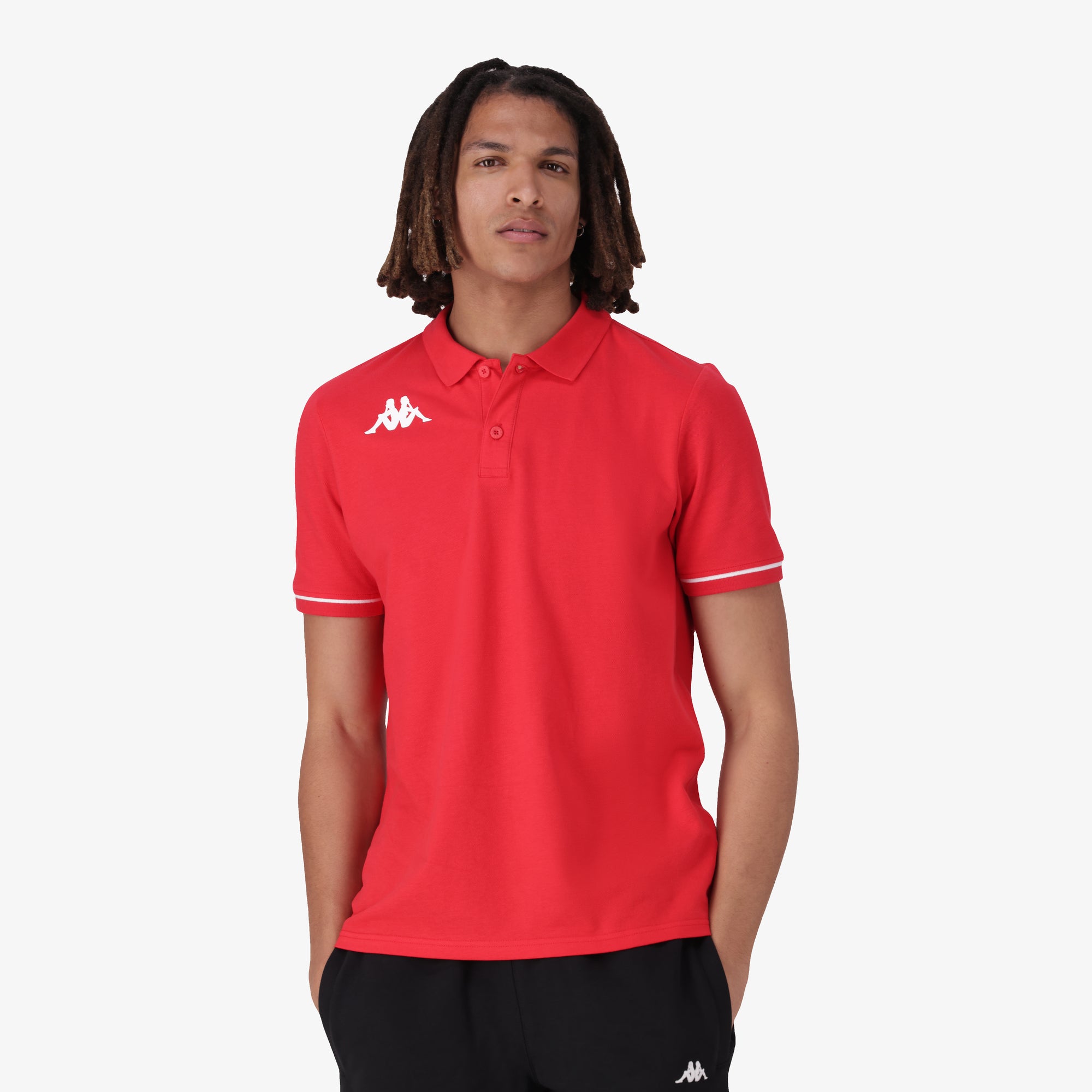Barli Polo - Red/White