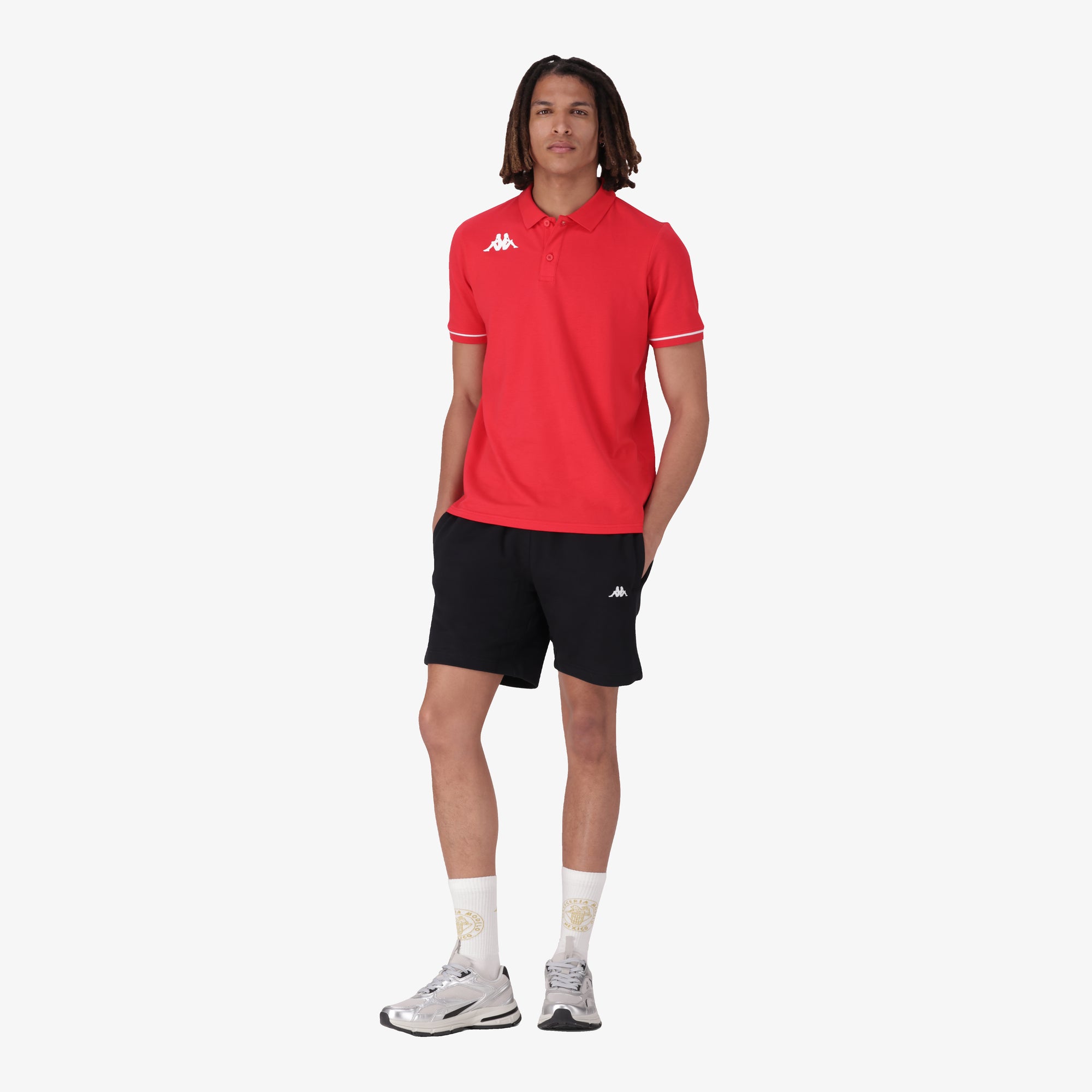 Barli Polo - Red/White