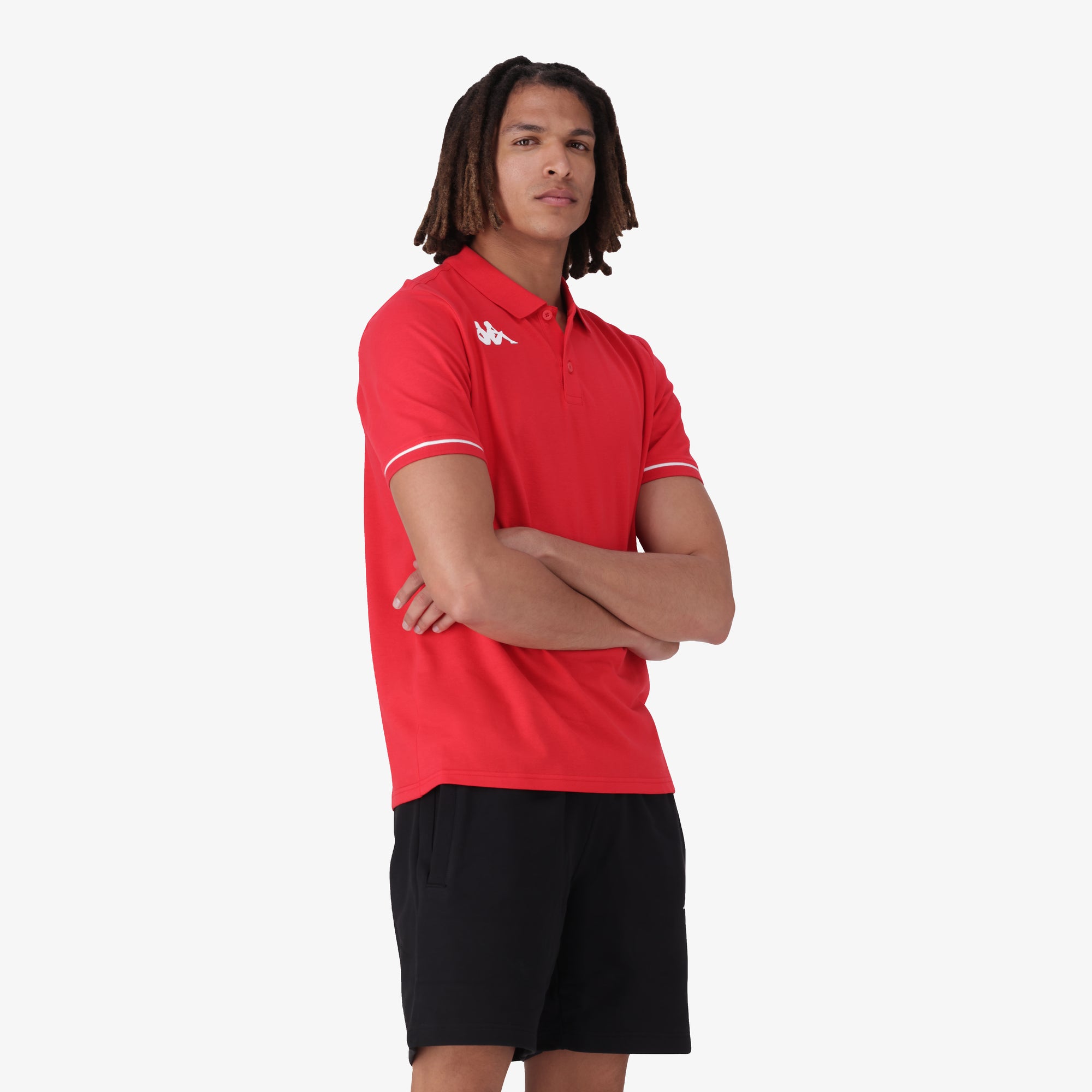 Barli Polo - Red/White